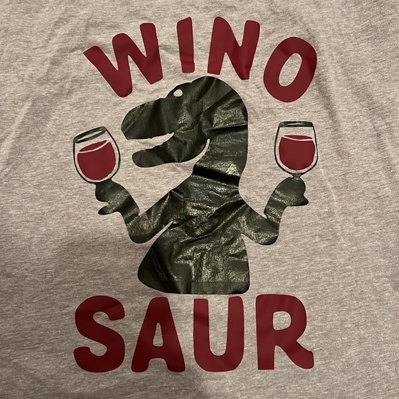 “WinoSaur” Racerback Tank - Picture 3 of 4